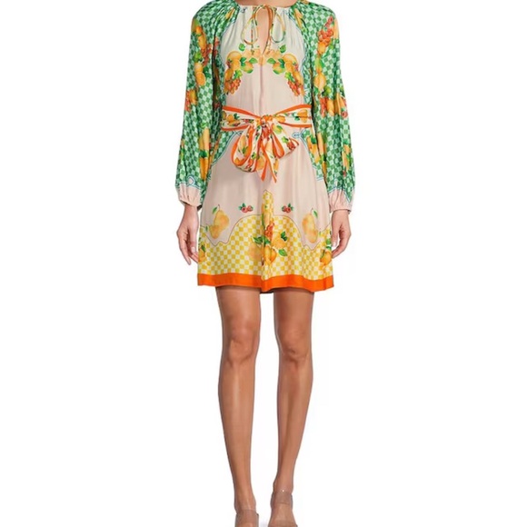 ANTONIO MELANI Dresses & Skirts - Antonio Melani Floral Mini Dress Belted | Viscose S, M, L